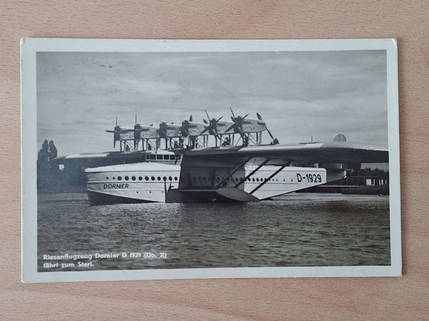 Cartoline postali: AK Flieger, Riesenflugzeug Dornier Do-X – Usato da Lohn-Ammannsegg venduto da Beo71
