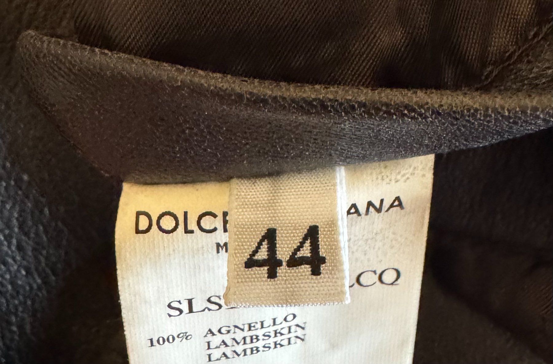 Dolce & Gabbana Jacken: Dolce & Gabbana Mainline - Archive Leather Jacket / Gillet – Gebraucht aus Canobbio von kk_dee 6