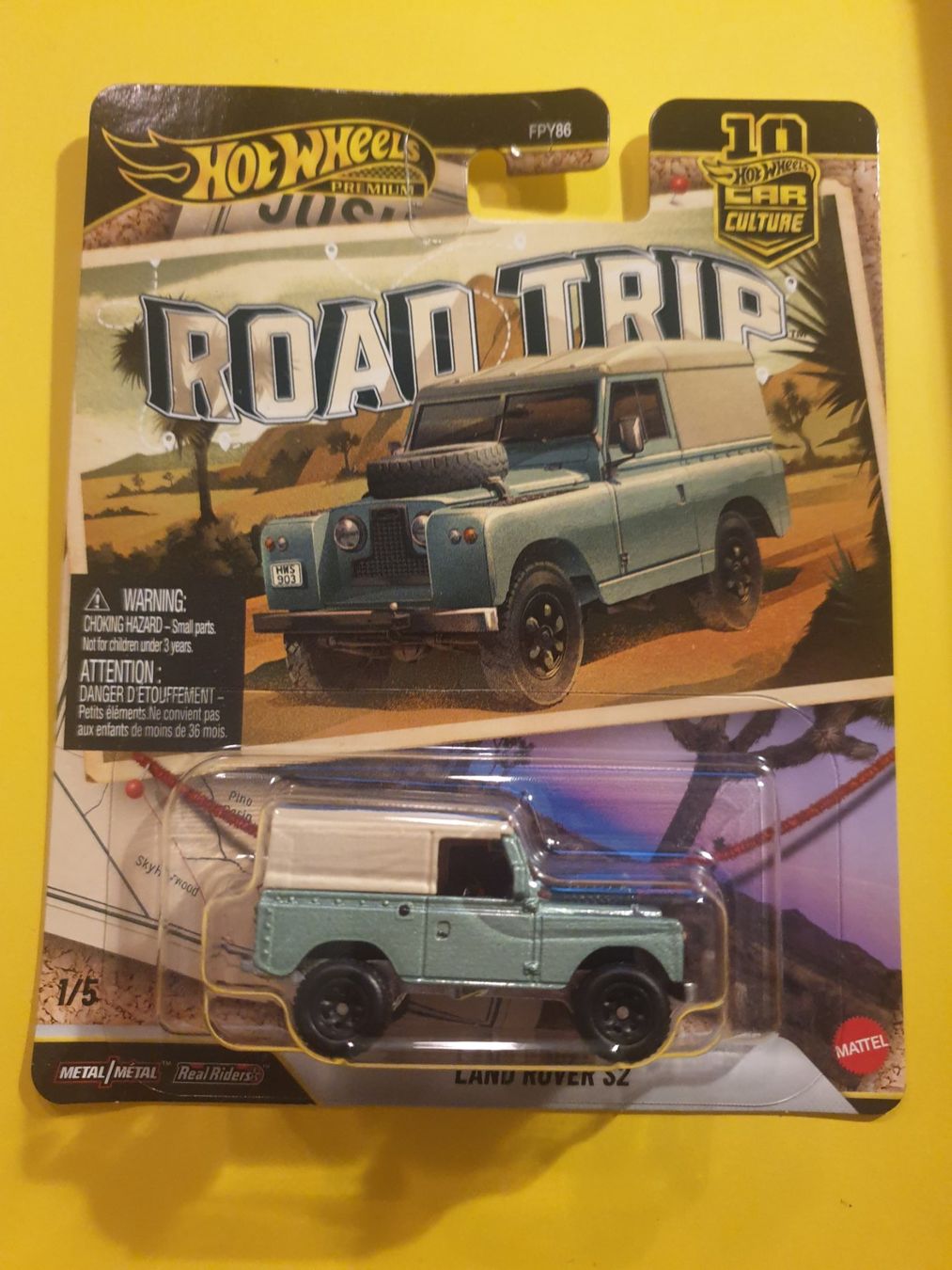 Hot Wheels Modellini d'auto: Hot Wheels LAND ROVER S2 – Nuovo e nell'imballaggio originale da Oftringen venduto da Rotor 1