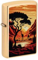 ZIPPO Giraffenmotiv Feuerzeug 60007377