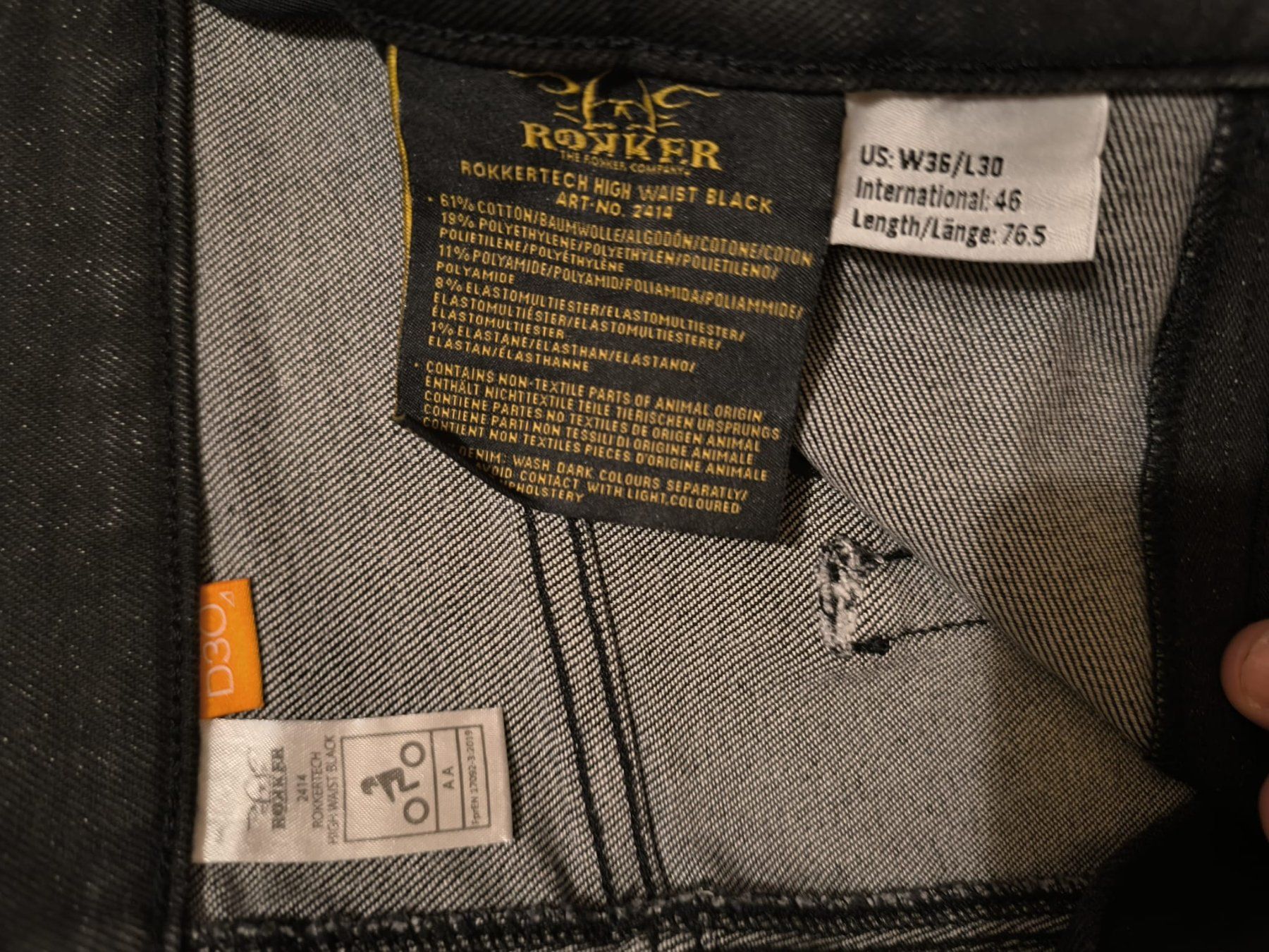 Rokker Jeans: Rokker Motorrad-Jeans – Usato da Schliern b. Köniz venduto da casual_0 2