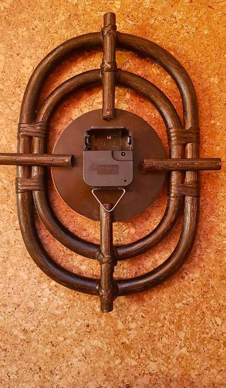 Orologi: Rattanwanduhr – Usato da Dotzigen venduto da Manyscha 1