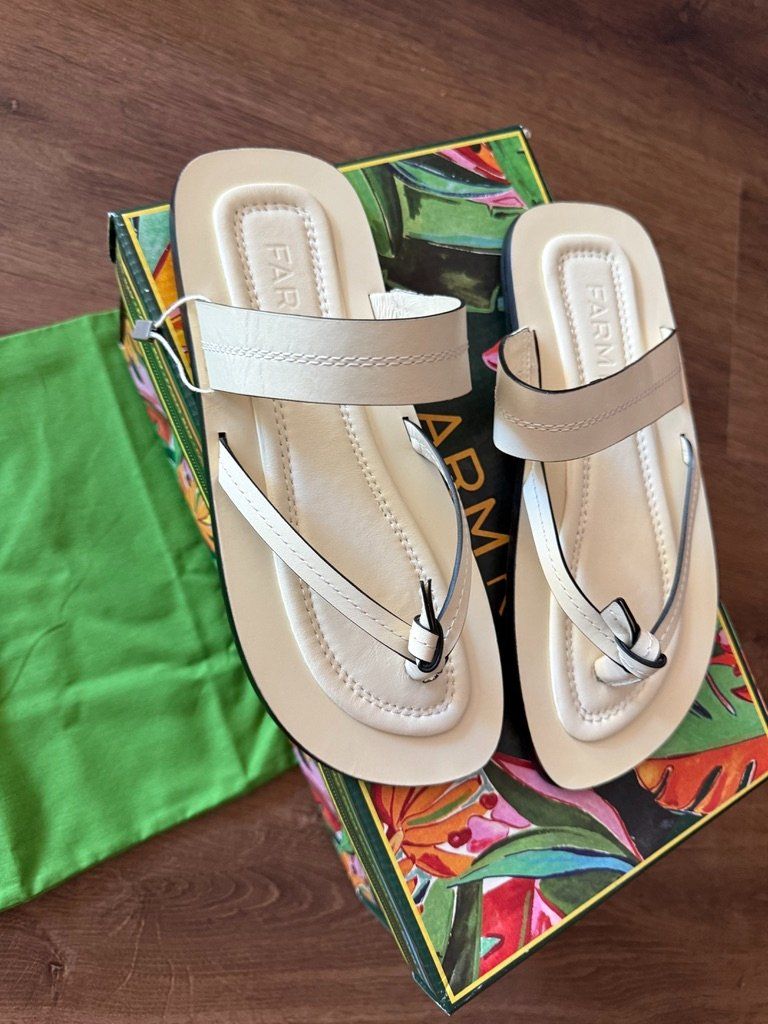 Farm Rio Damenschuhe: New Farm Rio leather sandals – Neu und originalverpackt aus St-Sulpice VD von juhdu 3