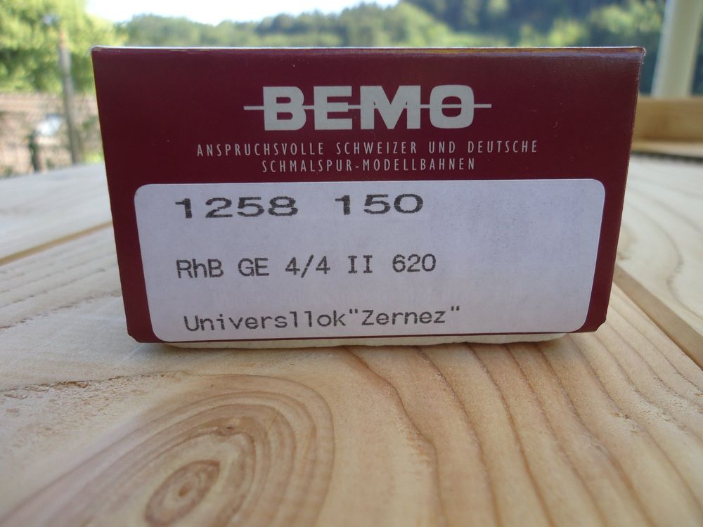 Bemo RhB Ge4/4 II 620 1258 150 | Kaufen Auf Ricardo