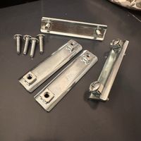 4 Stück Metall-Verbindungsstücke 10×2,5cm - 4 Stk.