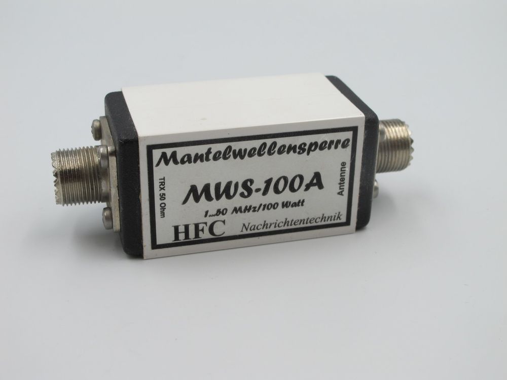 HFC Mantelwellensperre MWS - 100A 1 - 50 Mhz 100 W (Gebraucht) in ...