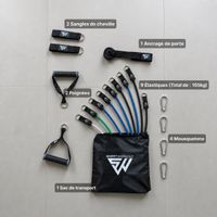 Smart Workout – Kit musculation complet 165 kg