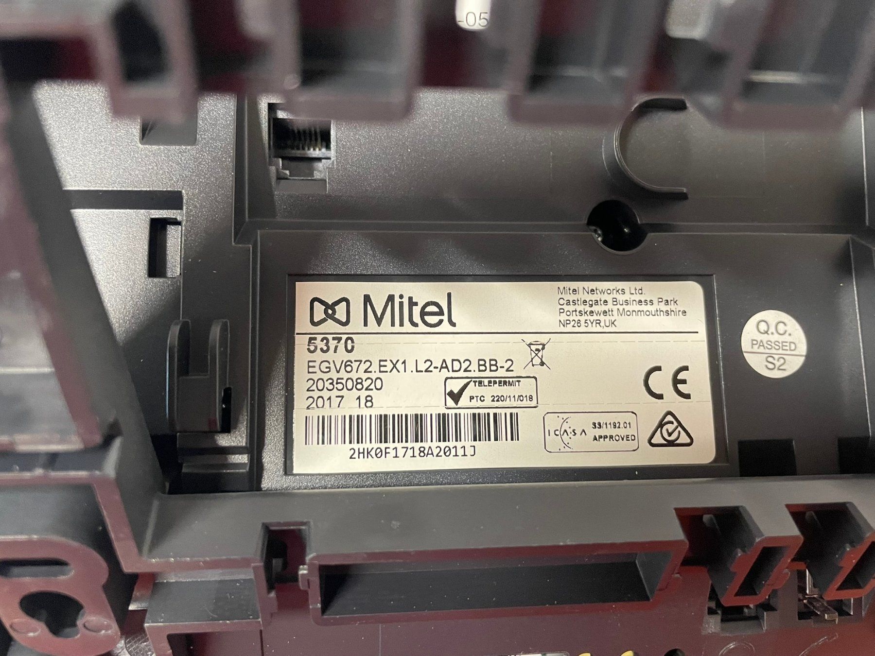 Mitel Telefone: Mitel 5370, Occasion, Funktionstüchtig – Gebraucht aus Fällanden von RubD10 1