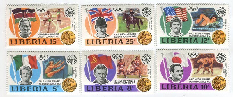 Alle Briefmarken: Briefmarken "Olympische Spiele". Liberia – Neu und originalverpackt aus Basel von Butsch5