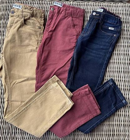 Lot de 3 pantalons Creeks garçon (automne)