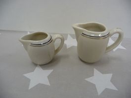 2 Mini Rahmkrug Rahmkrüge Langenthal 65 + 66