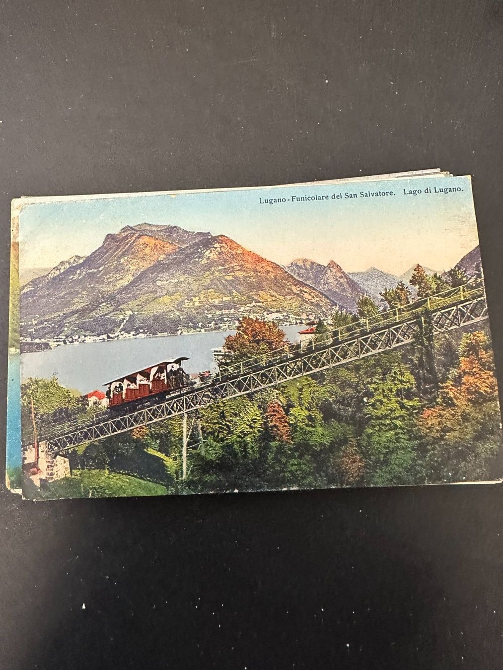 Cartoline postali: Lugano 1910-Jahre – Usato da Lyssach venduto da Zsag