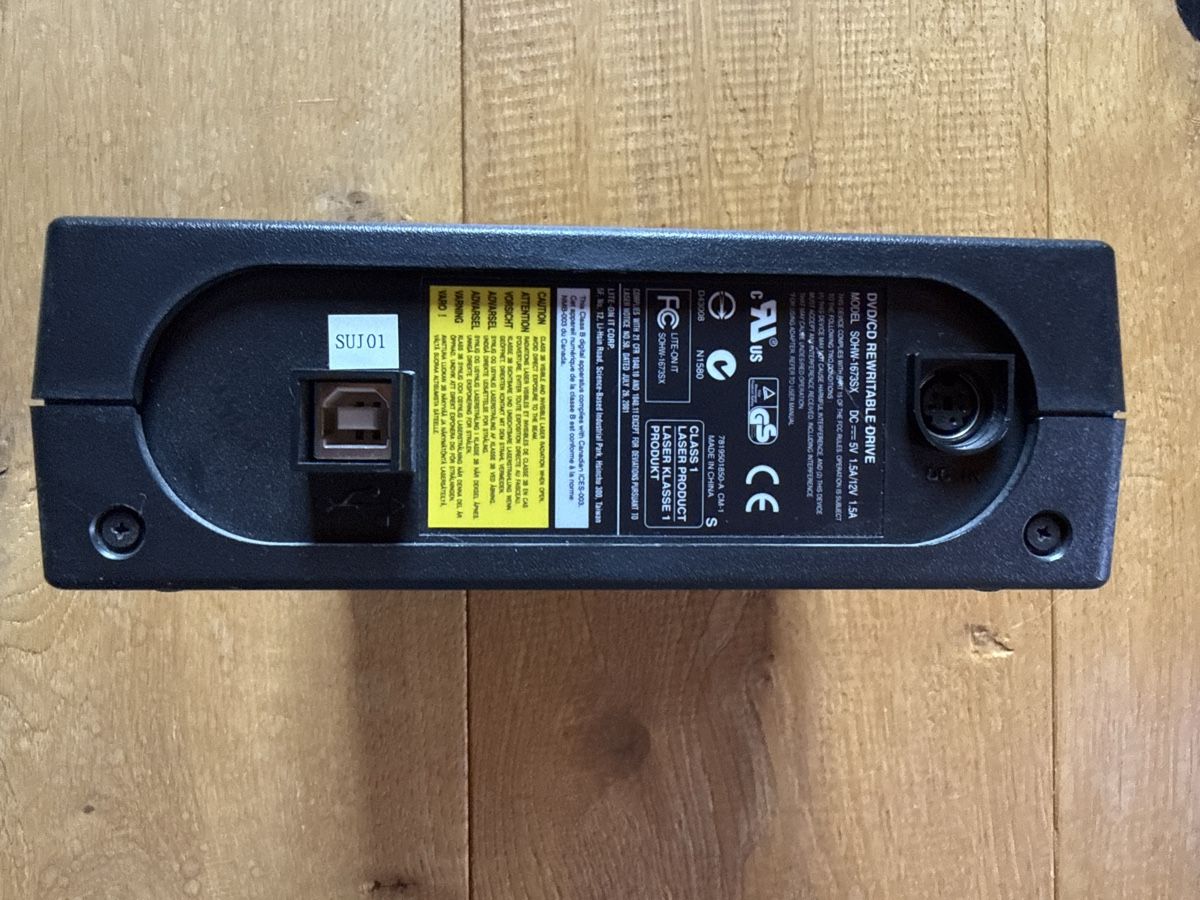 Enregistreurs: Graveur DVD externe LITE-ON noir USB – D'occasion à Suen (St-Martin) par Tildi01 2