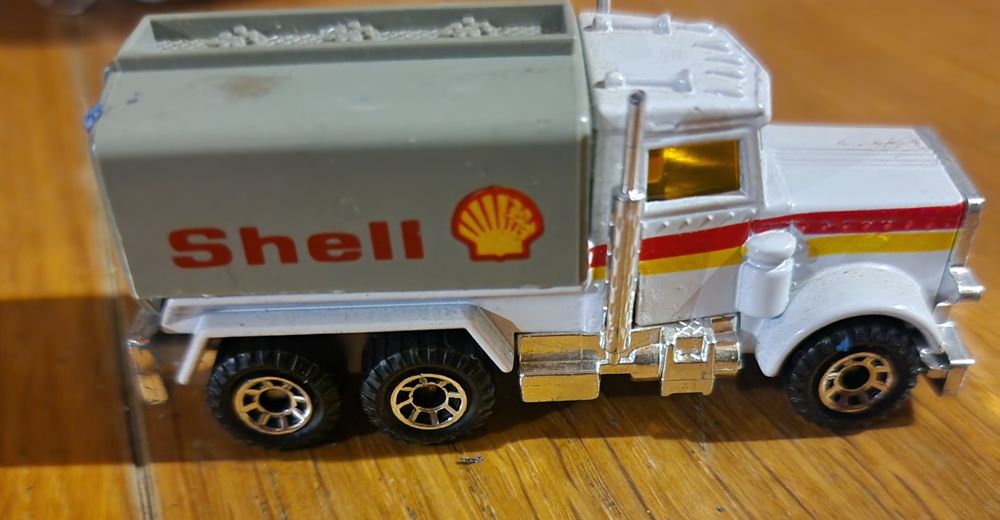 Matchbox Peterlit 1981 Tank Tanker Sehll Gas/Oil Truck 21:80 (Neu ...