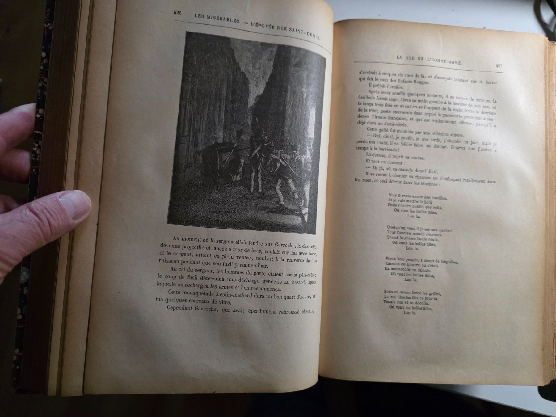 Libri: Les Misérables - Victore Hugo 1862 2 Bücher – Usato da Walterswil BE venduto da Lonitti 1