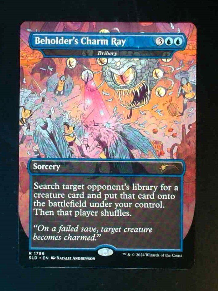 Magic The Gathering Carte collezionabili: Beholders Charm Ray / Bribery - MTG – Usato da Zürich venduto da Semagets