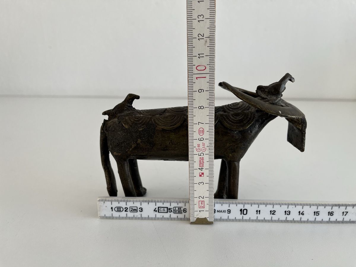 Sculture & Statue: Wasserbüffel aus Bronze – Usato da Wetzikon ZH venduto da seli03 9