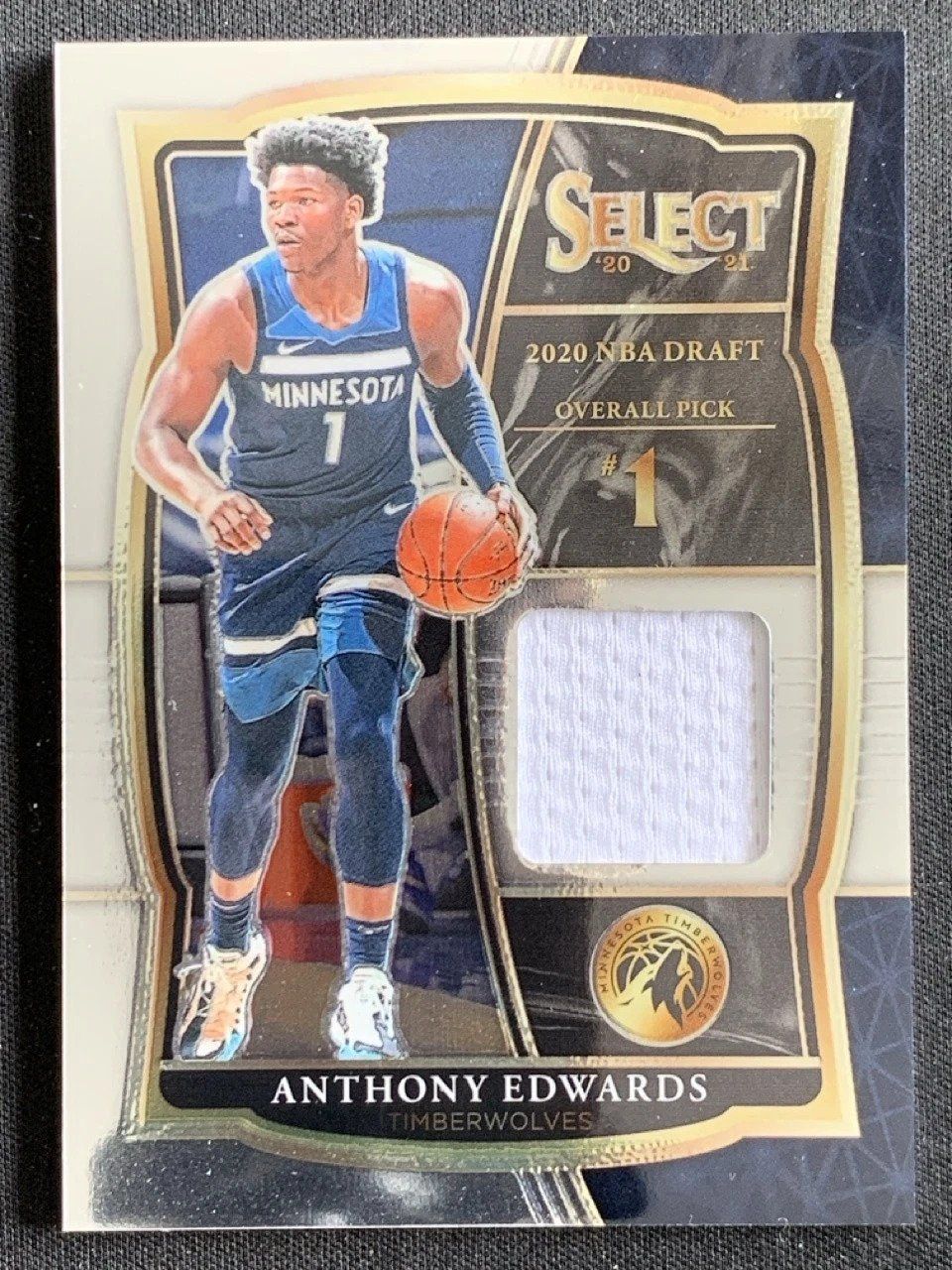 Nba Cartes à collectionner: 2020 Panini Select Draft Selections Memo Anthony Edwards – Neuf (Voir description) à Dorénaz par swisskid_cards