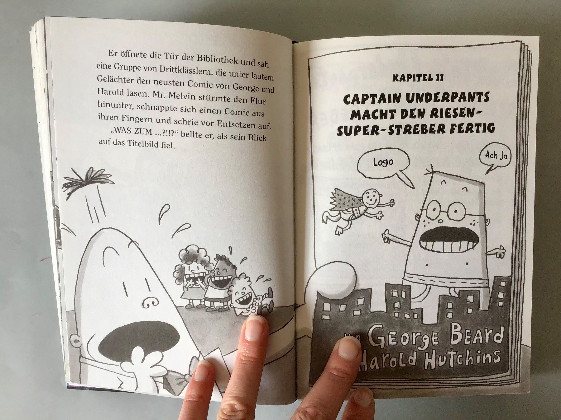Libri: vierter Comik Roman von Dav Pilkey: CAPITAIN UNDERPANTS – Nuovo (secondo la descrizione) da Bubendorf venduto da Alpenheidi 3