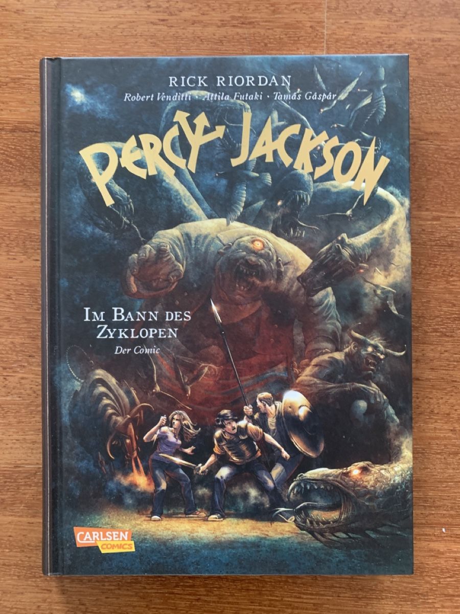 Fumetti: Percy Jackson, Im Bann des Zyklopen, Hardcover – Nuovo (secondo la descrizione) da Wädenswil venduto da VintageSalesCH