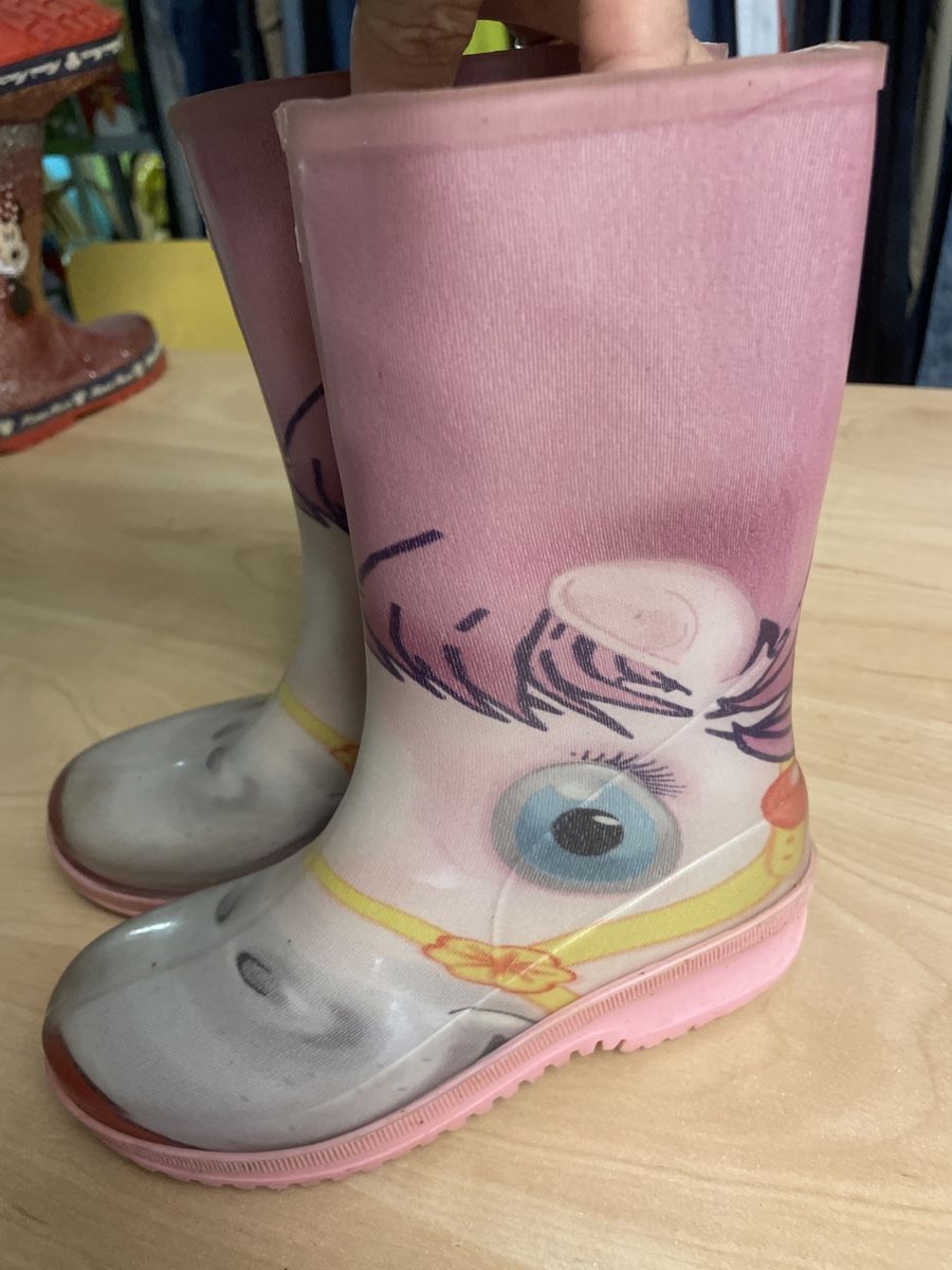 Chaussures filles: Süsse Spirale Gummistiefel Gr. 30 – D'occasion à Obergerlafingen par cabo4