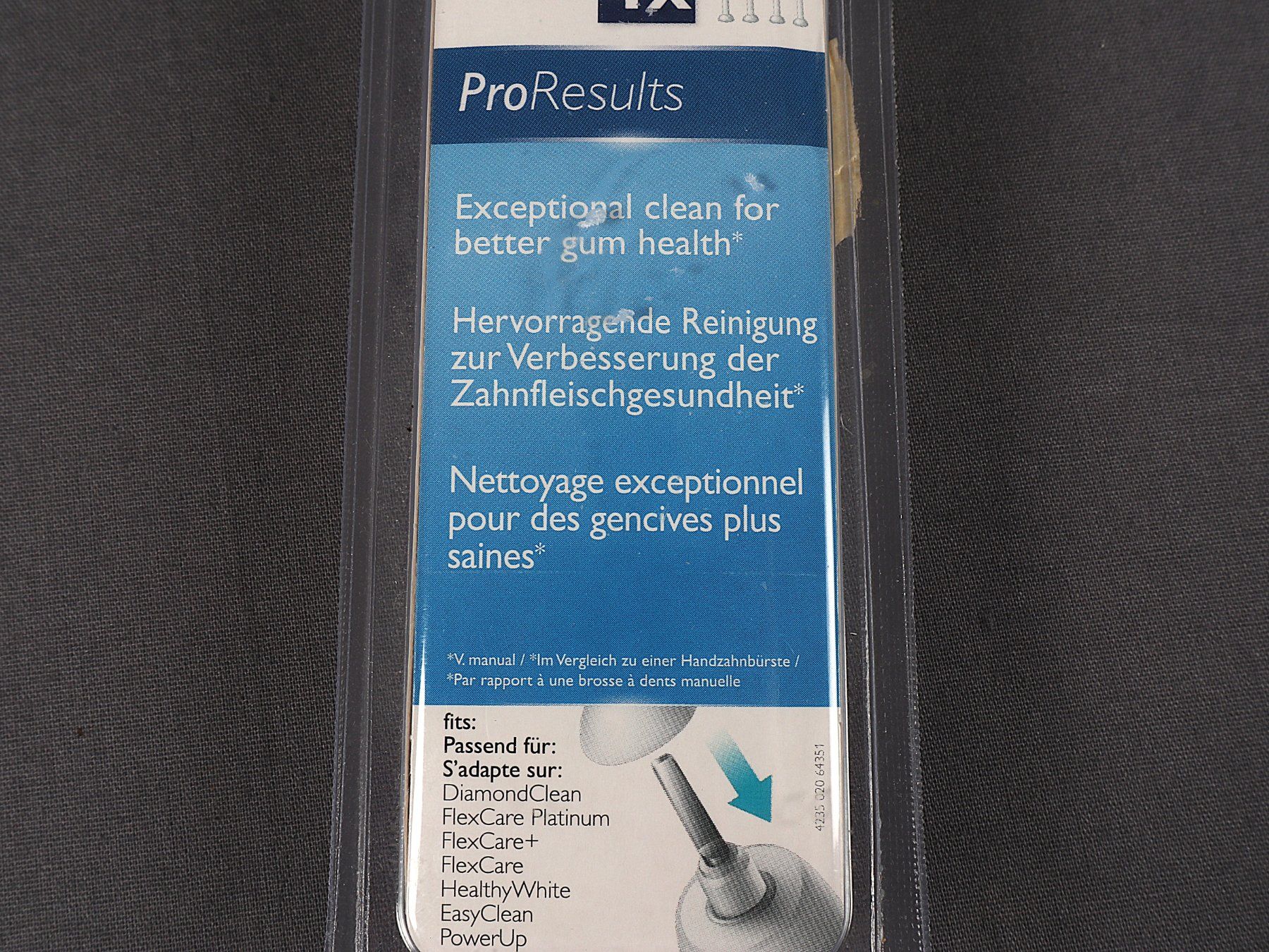Philips Sonicare Cura dei denti: PHILIPS Sonicare 4x Standard Bürstenkopf HX6014 – Nuovo e nell'imballaggio originale da Steinen venduto da Restwert_Steinen 2