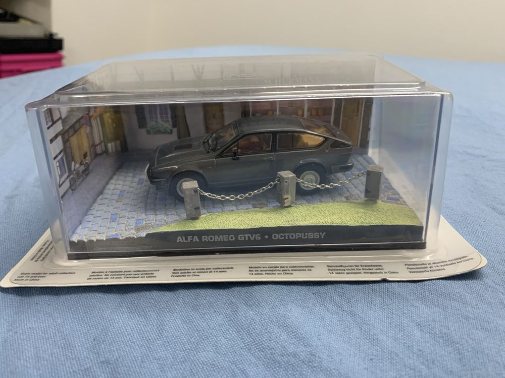 1605 MINIATURE ALFA Romeo Gtv6 James Bond Fabbri Boite