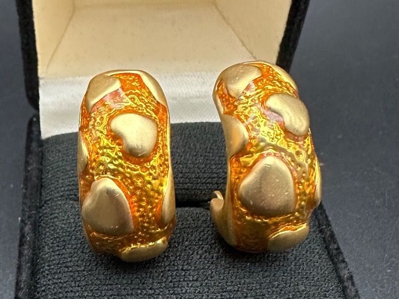 Orecchini pendenti & Orecchini a lobo: Ohrringe Schmuck von "QV" – Usato da Lamone venduto da LaCantinaMagica 1