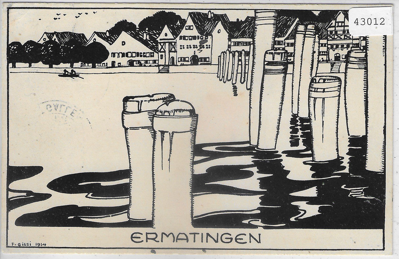 Cartes postales: Ermatingen - Hafen - Pro Juventute – D'occasion à Ettingen par Kartenplanet