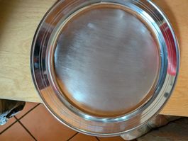 assiette en étain