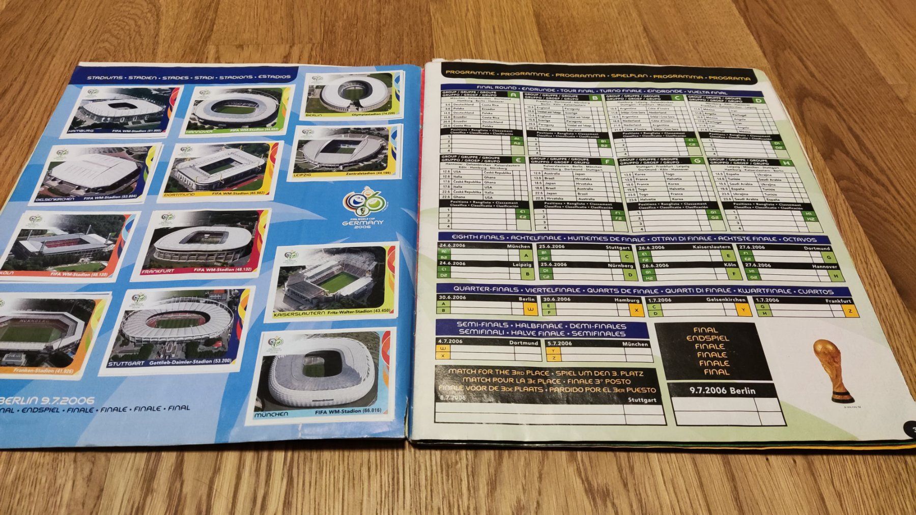 Panini Alben: Panini Album WM 2006 Komplett – Gebraucht aus Schongau von Retro_Shop 9