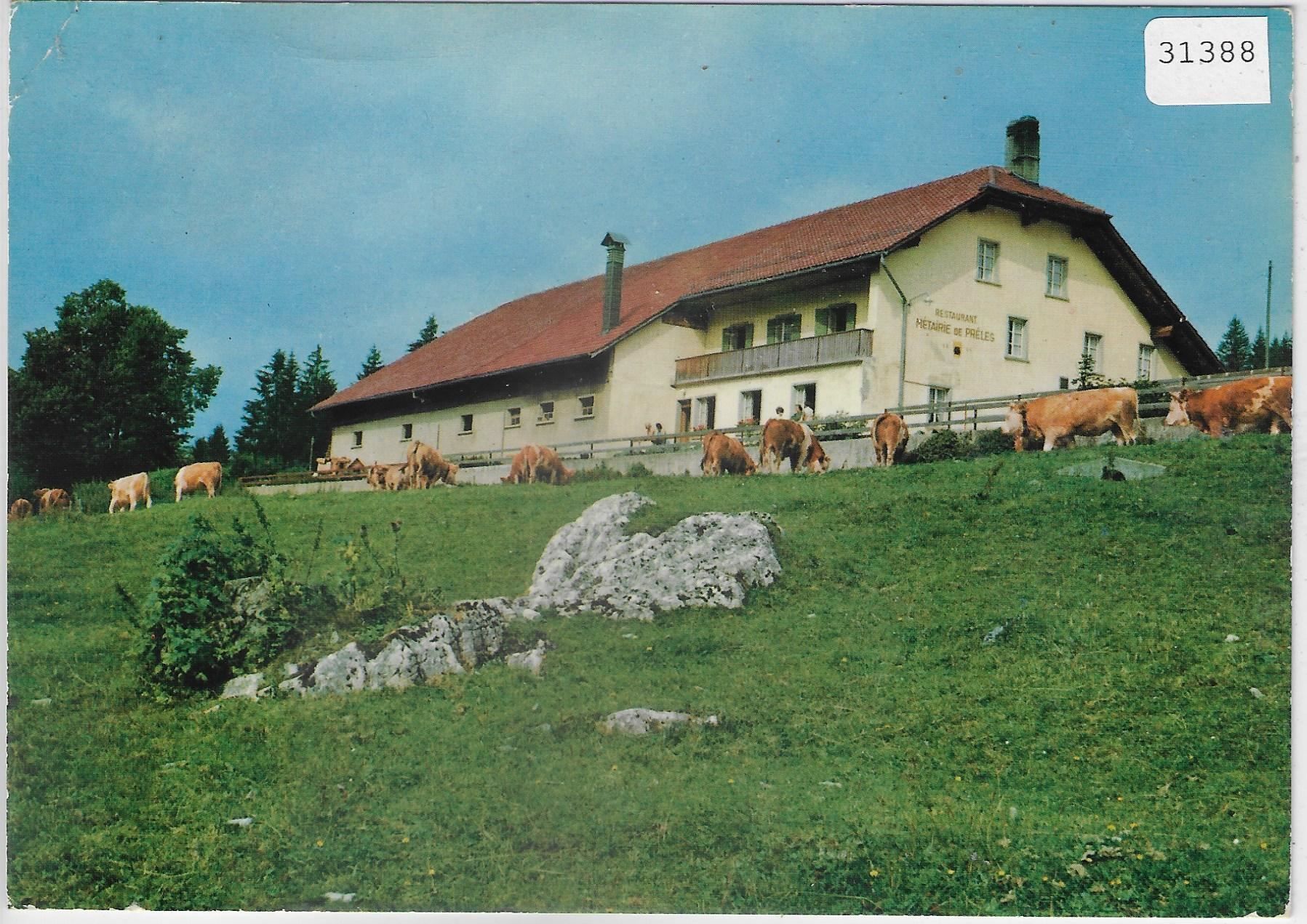 Cartoline postali: Restaurant Metairie de Preles – Usato da Ettingen venduto da Kartenplanet