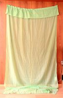 Vorhang / GARDINE Grün  142 x 242 cm  Neu!