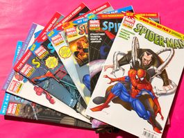 Spider-Man Comics Konvolut guter Zustand 8 Hefte