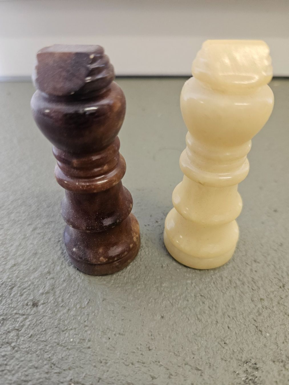 Spiele: Schachspiel Marmor / Alabaster – Gebraucht aus Kollbrunn von tsrg2013 1