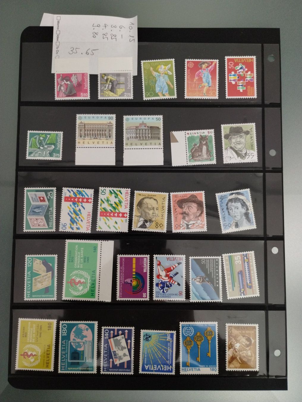Tous les timbres: Frankaturware – Neuf avec emballage d'origine à Spiez par cemikaphi 3