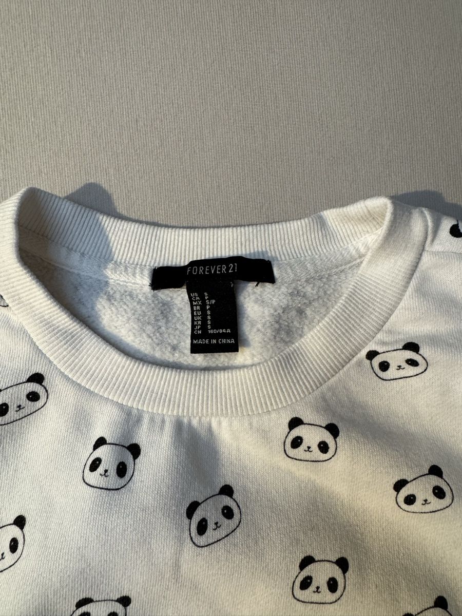 Pullover & Sweatshirts: Pull Panda blanc – Neu (gemäss Beschreibung) aus Porrentruy von fee_24 1