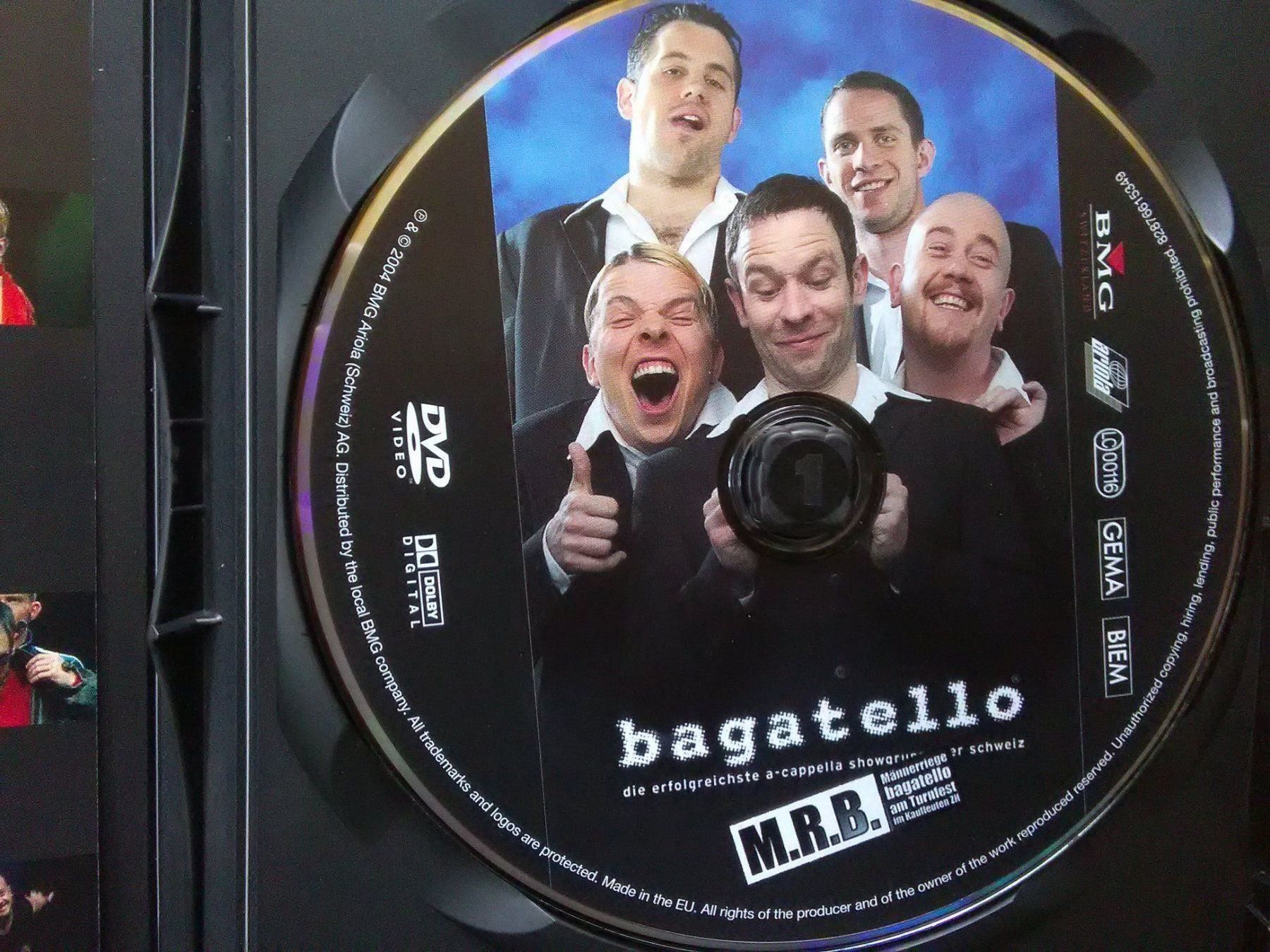 Tutti i DVDs: Bagatello - M.R.B.   (Schweizer-Comedy)     ©'2004 – Usato da St.Galllen venduto da elkaphone 3