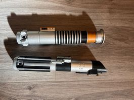 sabres laser Star Wars, dark vador et luke Skywalker