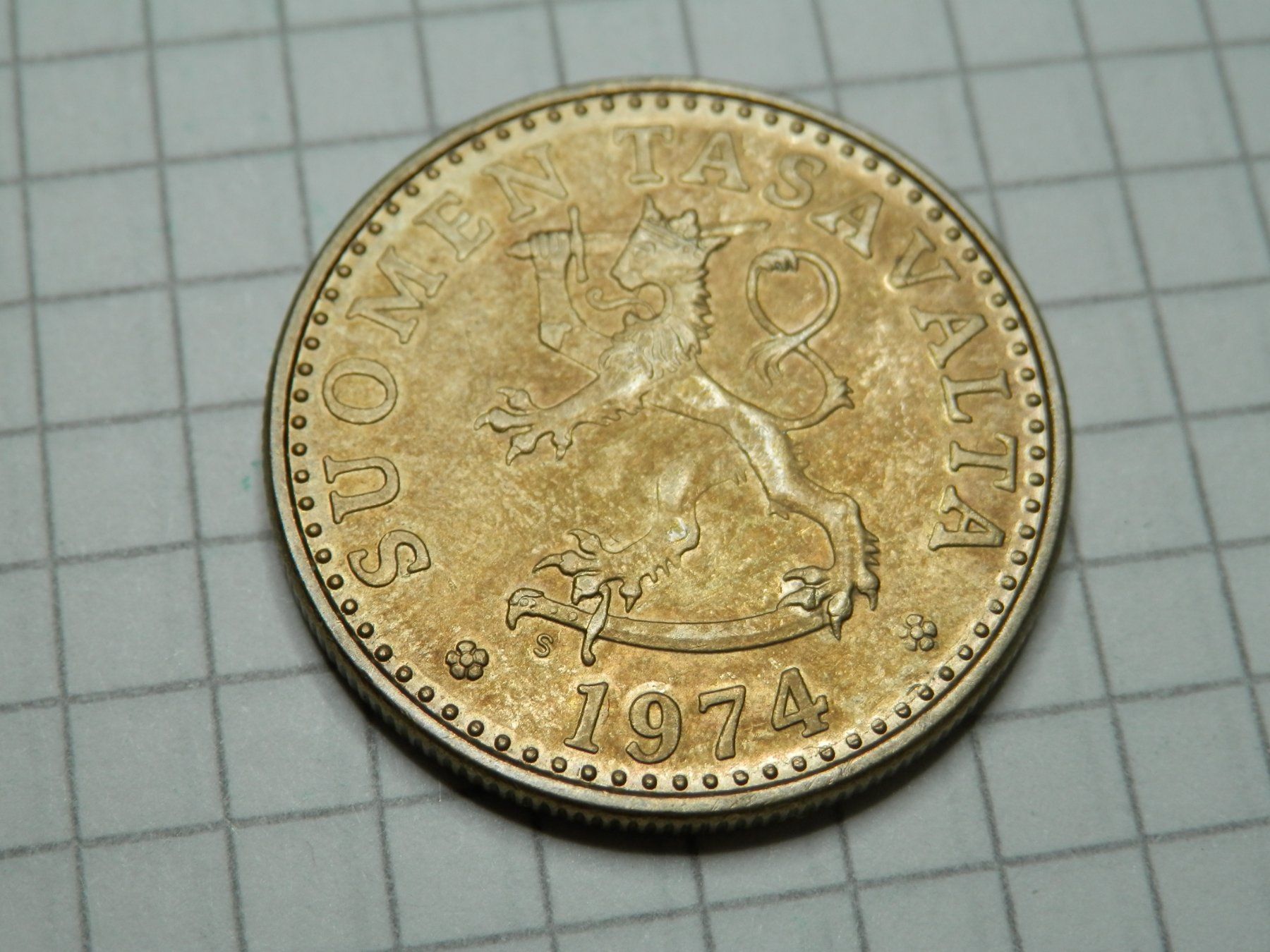 Tutti le monete: Finnland 20 Penny, 1974 – Usato da Weiach venduto da weiach81