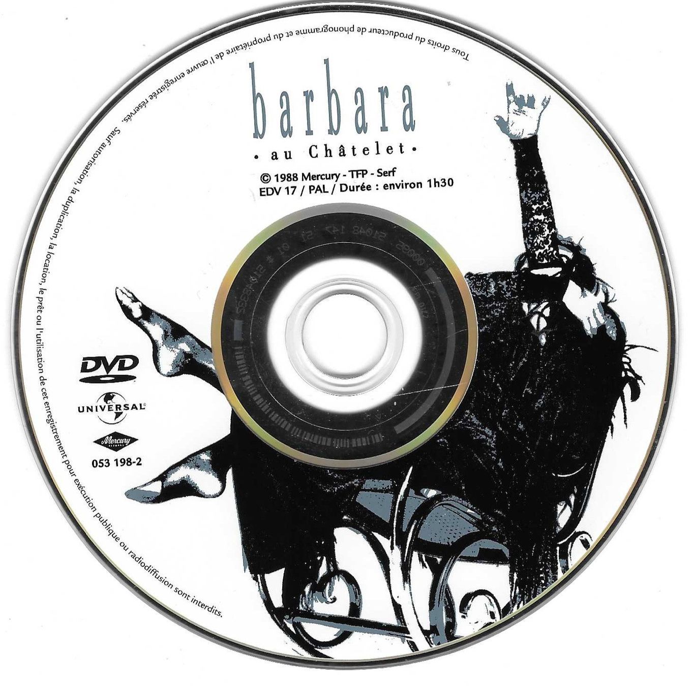 Tutti i DVDs: BARBARA  AU CHÂTELET – Usato da Bex venduto da Giorgiob 2