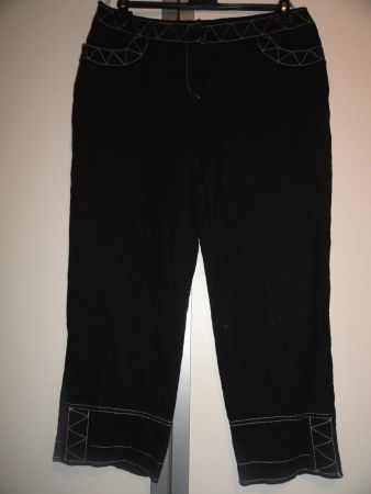 ZUCCHERO 100% LEINEN HOSE GR. 42 ***
