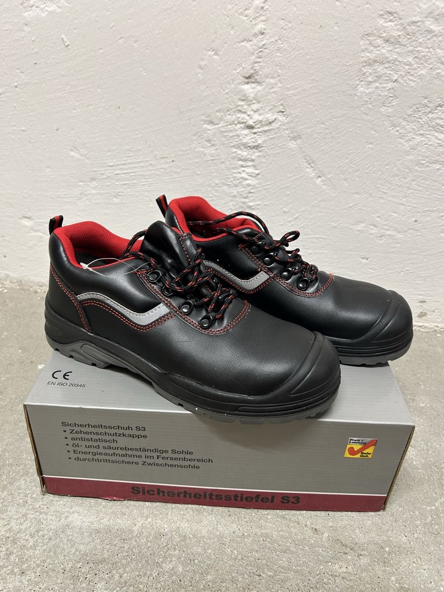 Scarpe da uomo: Sicherheitsschuhe S3 schwarz 45 – Usato da Regensdorf venduto da rob_c7xr