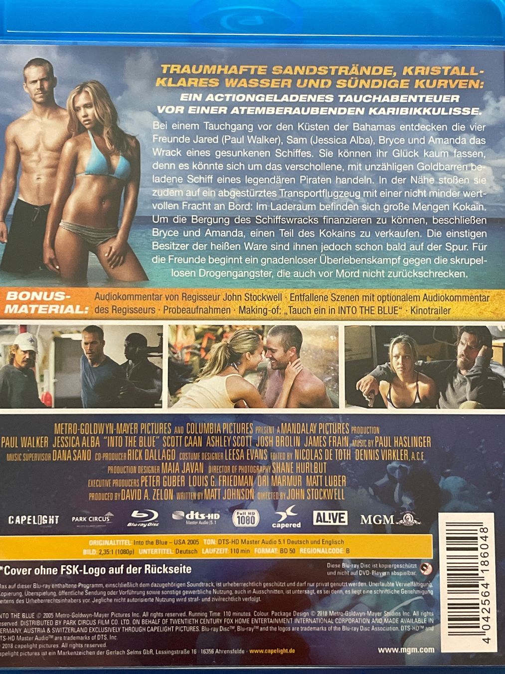 Alle DVDs: Into The Blue  (2005) – Neu (gemäss Beschreibung) aus Waldenburg von Gonzo8 1