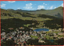 2 Ansichtskarten AROSA Gesamtansicht & Obersee
