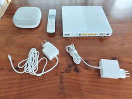 A vendre Swisscom box et routeur internet