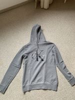 Original Calvin Klein Jeans Kapuzenpullover Grau Gr. M
