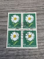 Briefmarken Pro Juventute 1963 4er Block Helvetia
