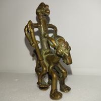 Dogon Reiter Figur, 10 cm Hoch