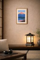 Kawase Hasui- Lac Yamanaka - Mont FUJI - Cadré 40x30